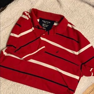 Nautica 2XL striped polo